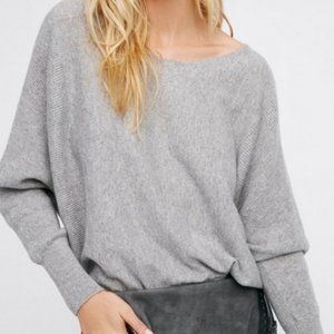 Free People Too Little Too Late Cashmere Sweater M